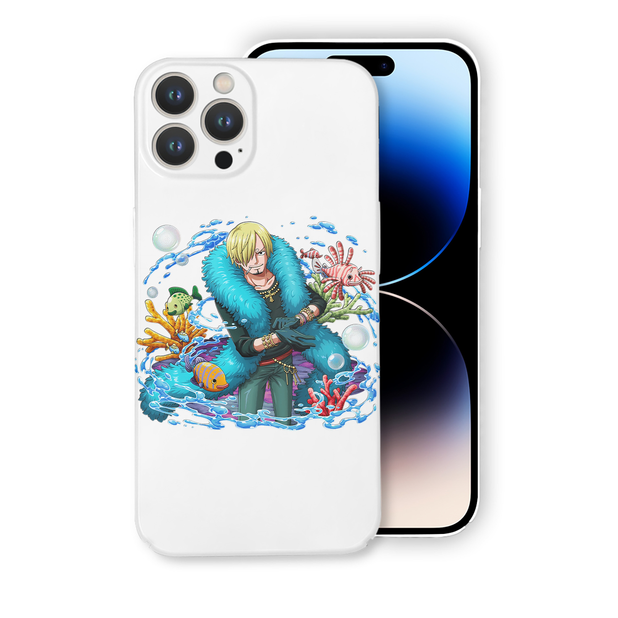（画像用） ワンピース サンジ ONE PIECE Sanji 【iPhone 14シリーズ対応】ハードケース